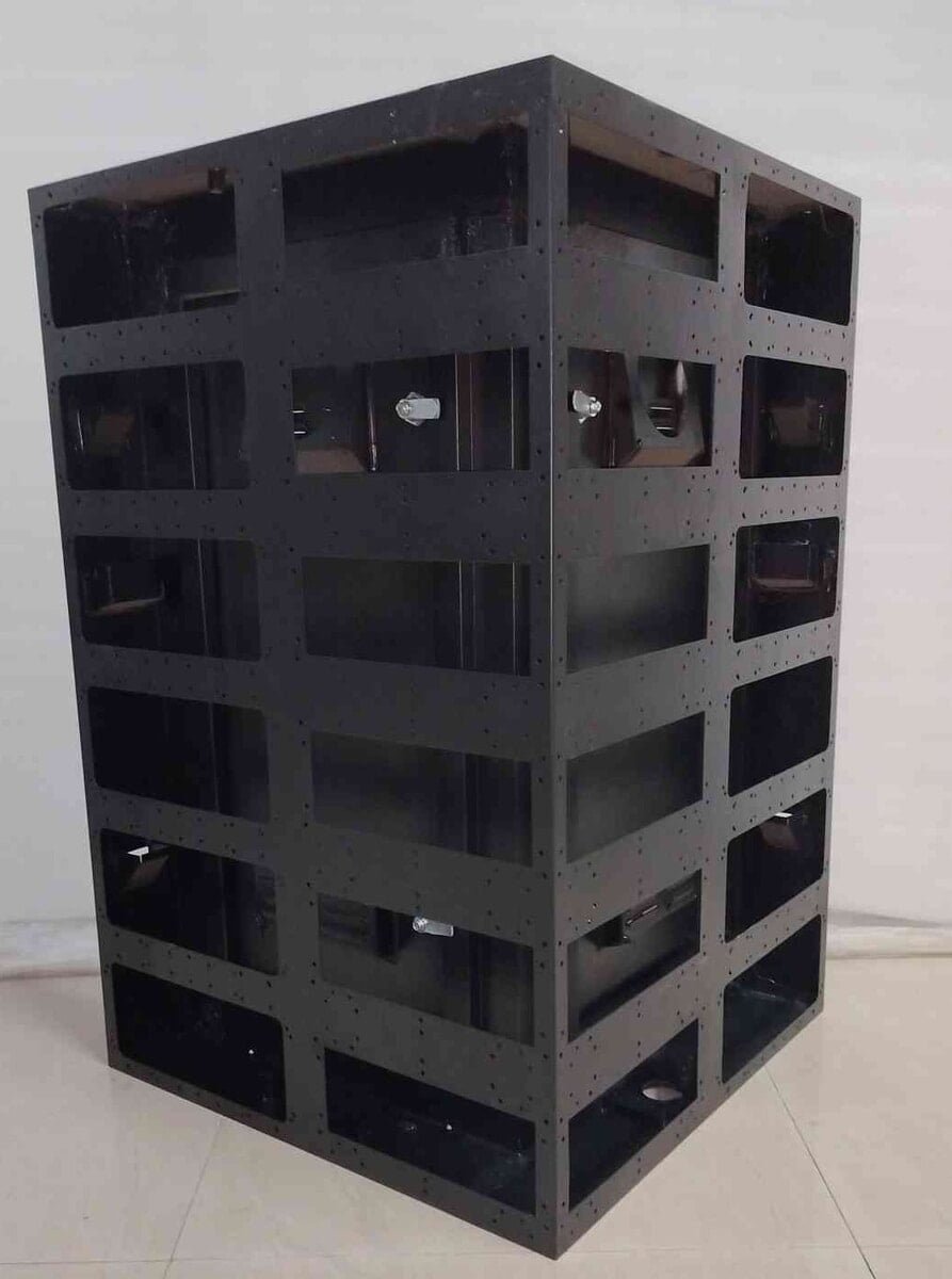 90 DEG MS CABINET 1280 MM X 960 MM - P4