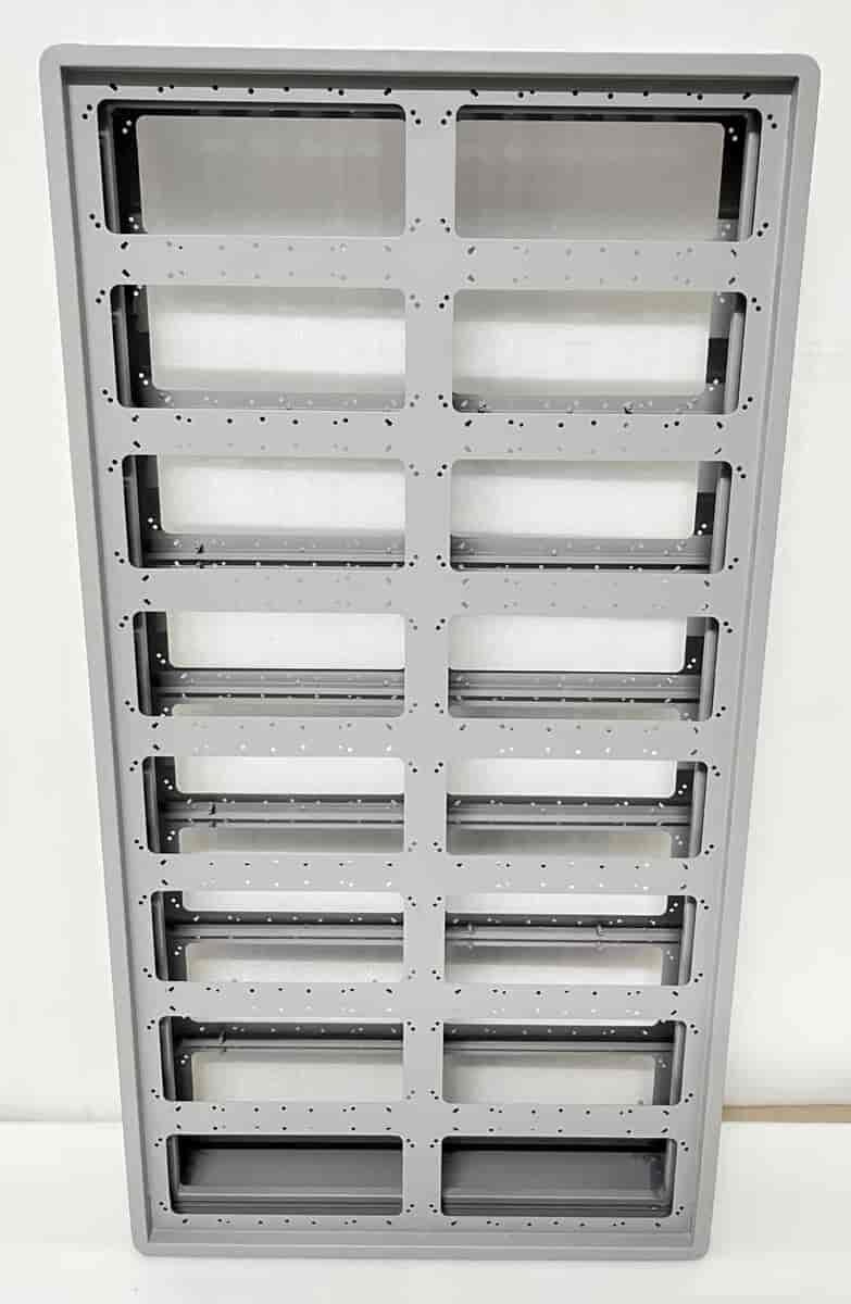 DOUBLE SIDE POLE CABINET 640 MM X 1280 MM