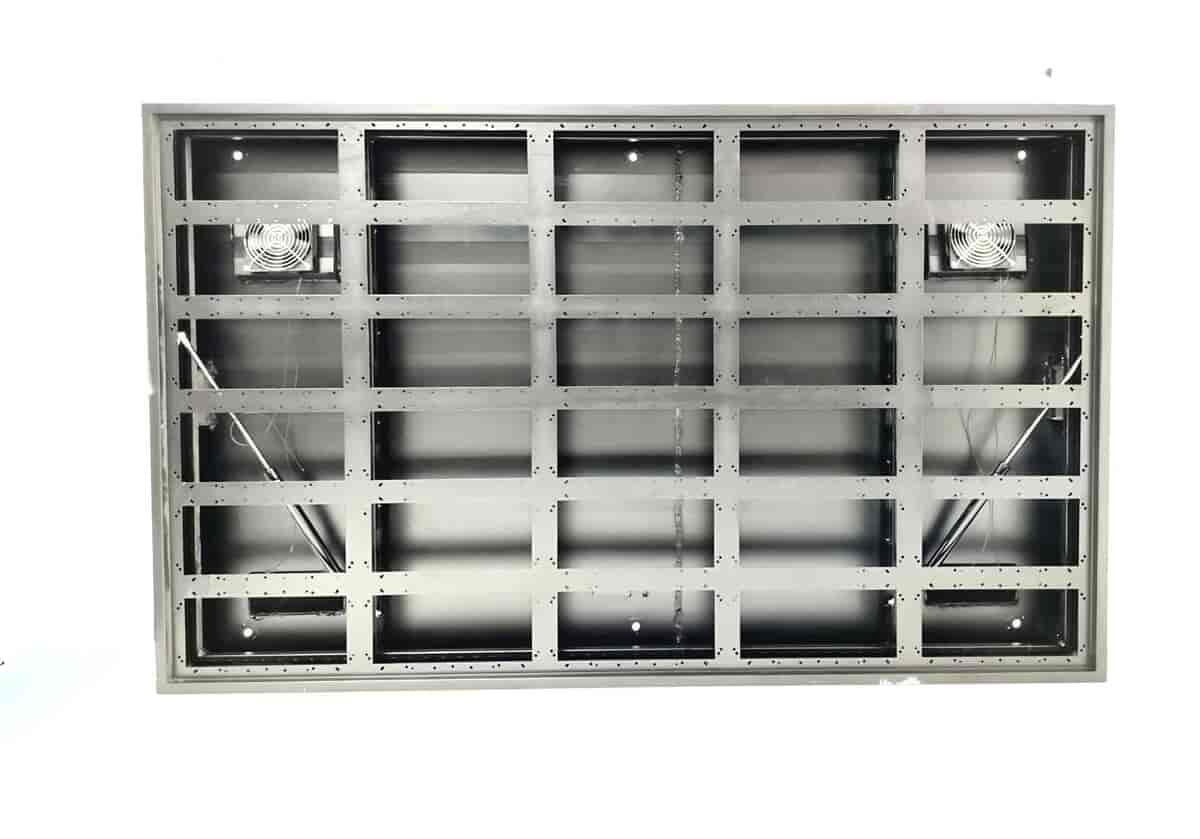 MS CABINET CLAMSHELL TYPE 1600 X 960